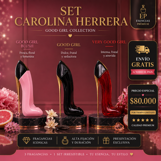 Set Carolina Herrera + ENVIO GRATIS