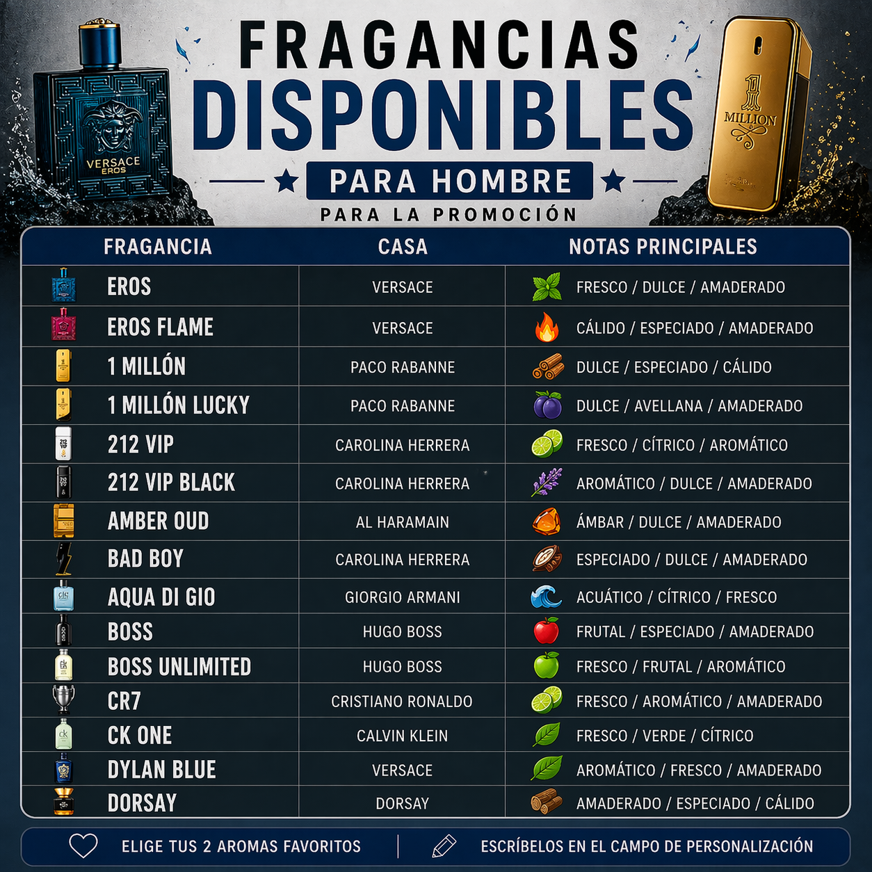 Duo 100ml a tu elección