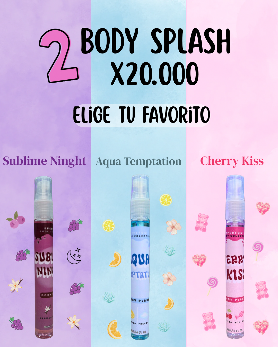 2 BODYSPLASH X20.000