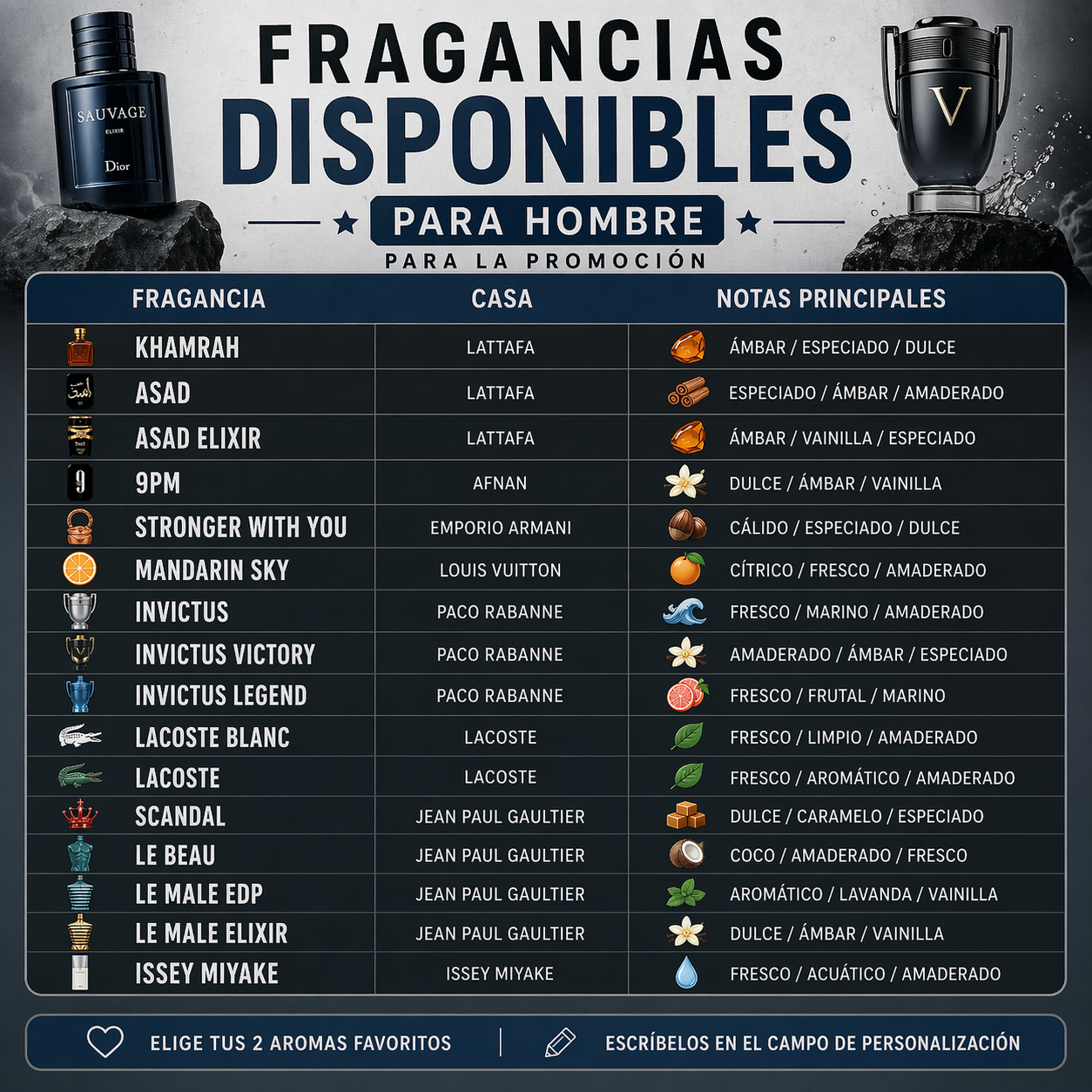 Duo 100ml a tu elección