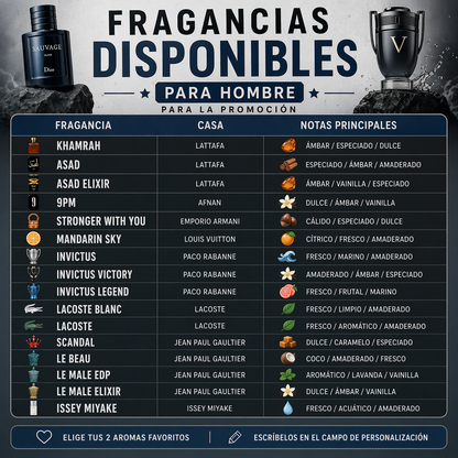 Duo 100ml a tu elección